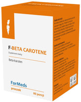 F - Beta-Carotin Beta - Karoten 15 mg 60 porcí 48 g FORMEDS